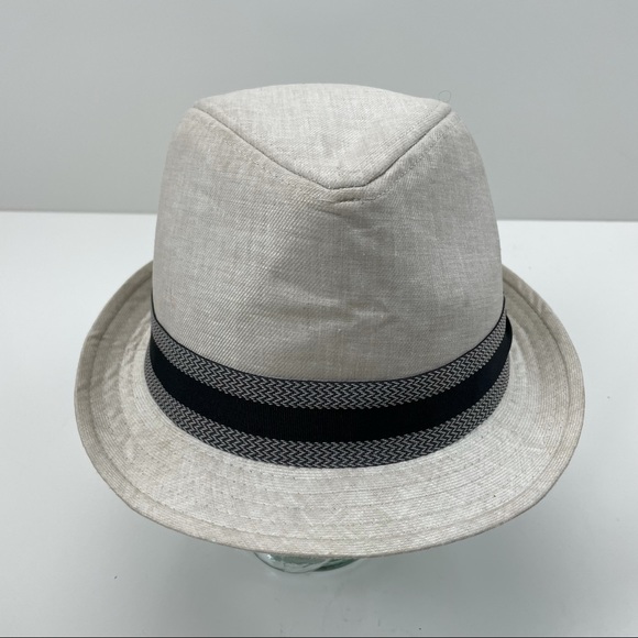 Stetson Linen Blend Fedora Hat Cream L - Picture 2 of 9